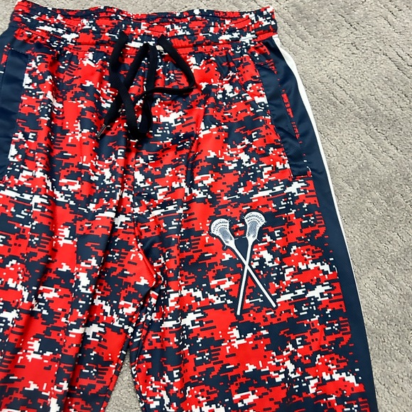 Chalk Talk Sports Youth Large Lacrosse pants. With pockets. Loose fit. - Picture 3 of 5